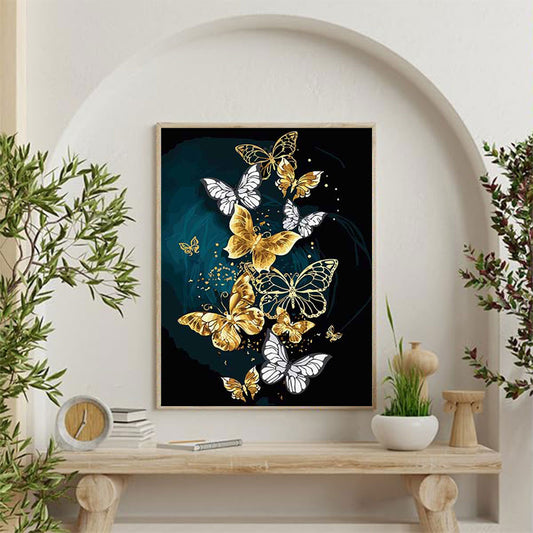 Black Gold Butterfly