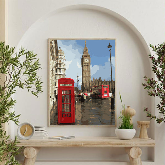 Red Telephone Box in London