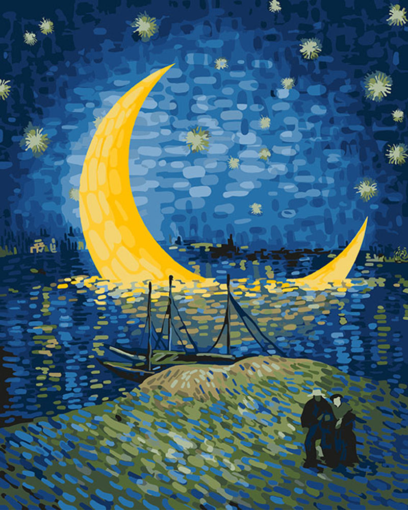 Starry Night Over the Rh?ne Replica I