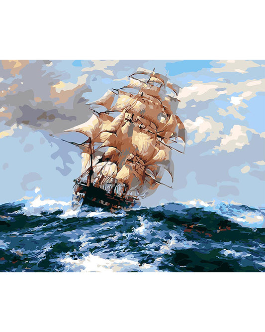 Tall Ship Sailing