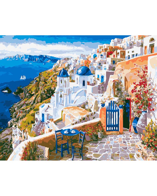 View of Santorini