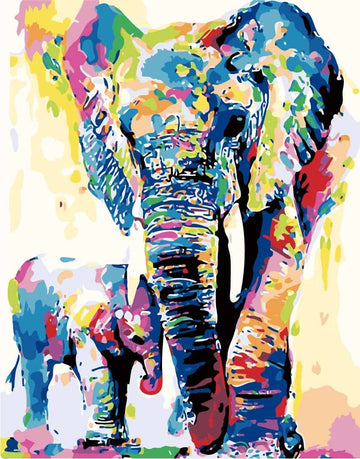 Rainbow Elephant