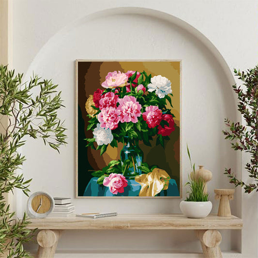 Peonies in Vase