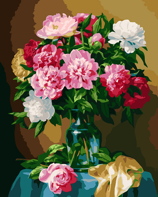 Peonies in Vase