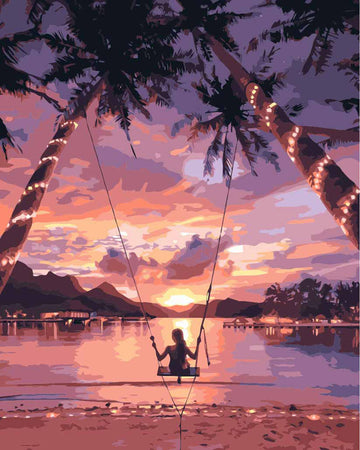 Swing in The Sunset